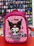 MOCHILA SAN RIO KUROMI TORA DE 3 CIERRES Y 16 PUL (6902560016344) - comprar online