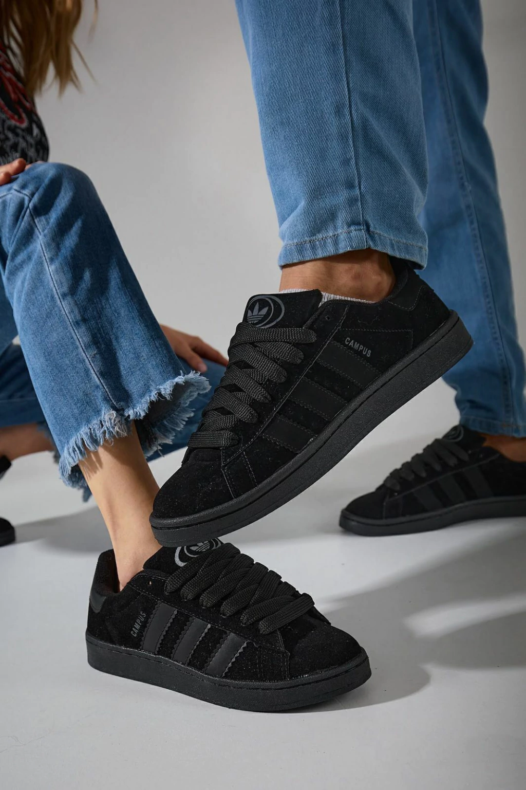 Adidas campus IMPORTADAS negro UNISEX