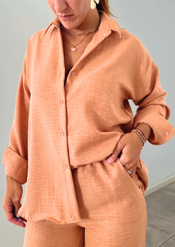 Camisa ROBLE-tostado