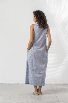 Vestido Xantê Bolsão - Mariana Meirelles - Loja Online de Roupas Premium