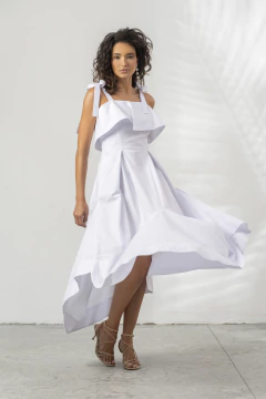 Vestido Tricoline Mariana