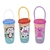 Vaso alto 350 cc estampado con sorbete