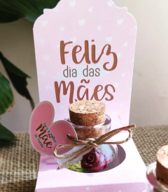 Kit dia das mães - Amor eterno na garrafa 5 unid. - comprar online
