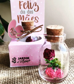 Kit dia das mães - Amor eterno na garrafa 5 unid. na internet