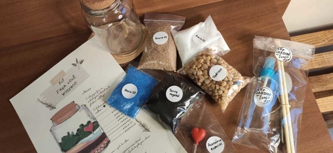 KIT DIY - Faça você mesmo - Terrários