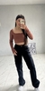 Calça wide leg - Cabide feminino