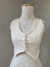 Cropped colete - Cabide feminino