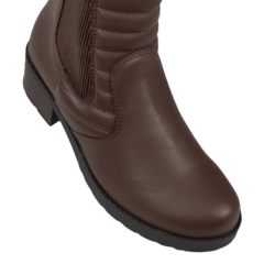 Bota Cacau Ziper e Elastano Lateral salto 3,5 cm Lj Luciana Janich - comprar online