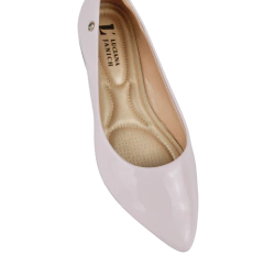 Sapatilha Verniz Camélia Lisa Bico Fino Lj Luciana Janich - comprar online