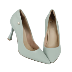 Sapato Alecrim Salto 10cm Bico Fino Lj Luciana Janich