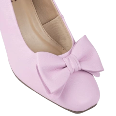 Sapato Couro Magnolia Laço Salto 5,5 cm LJ Luciana Janich - comprar online