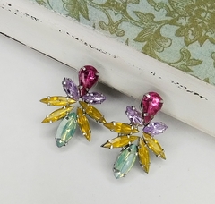 Aro Strass colores tropicales