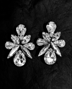 Aro de Strass gemas plateadas