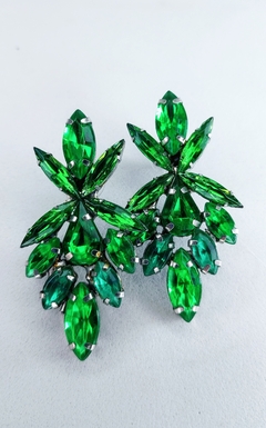 Aros de gemas verdes