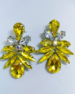 Aros de fiesta amarillo lima