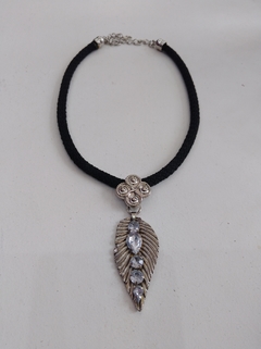 Collar soga negra