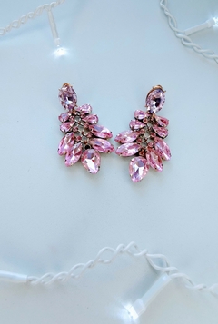 aros de gemas y strass
