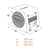 Caixa Amplificada Subwoofer 8 Polegadas Hertz Dieci DBA 200.3 na internet