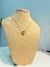 Conjunto Corazón Acero Dorado - comprar online