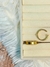 Anillo Barra Acero dorado - comprar online