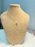 Conjunto Cruz Acero Blanco