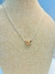 Conjunto Mariposa Acero Blanco - Frida Accesorios