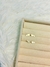 Aros Pegados Triple Acero Blanco