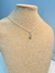Conjunto Gota Acero Blanco - Frida Accesorios