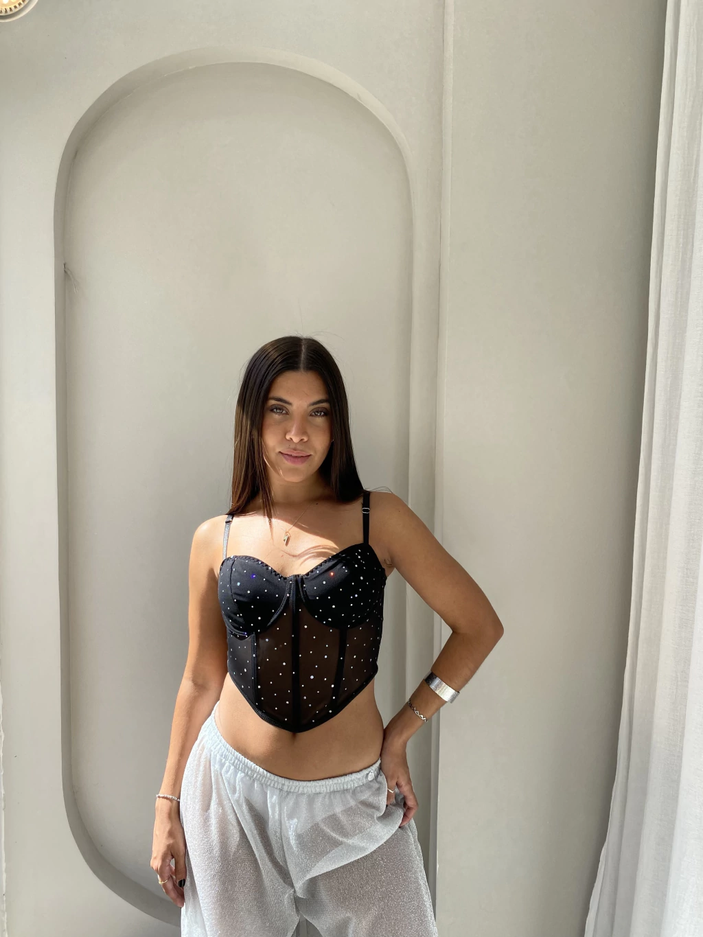 TOP CORSET BRILLOS