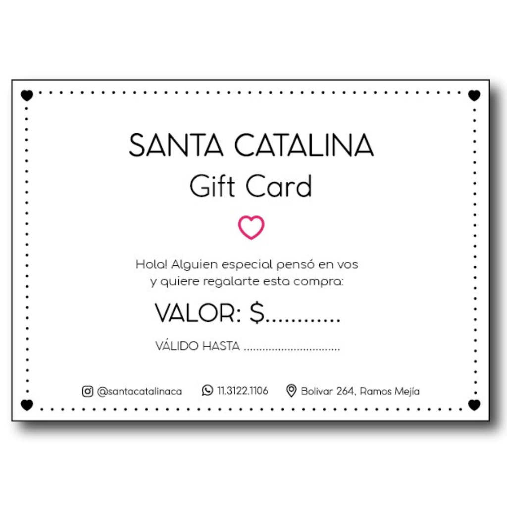 Gift Card $70.000