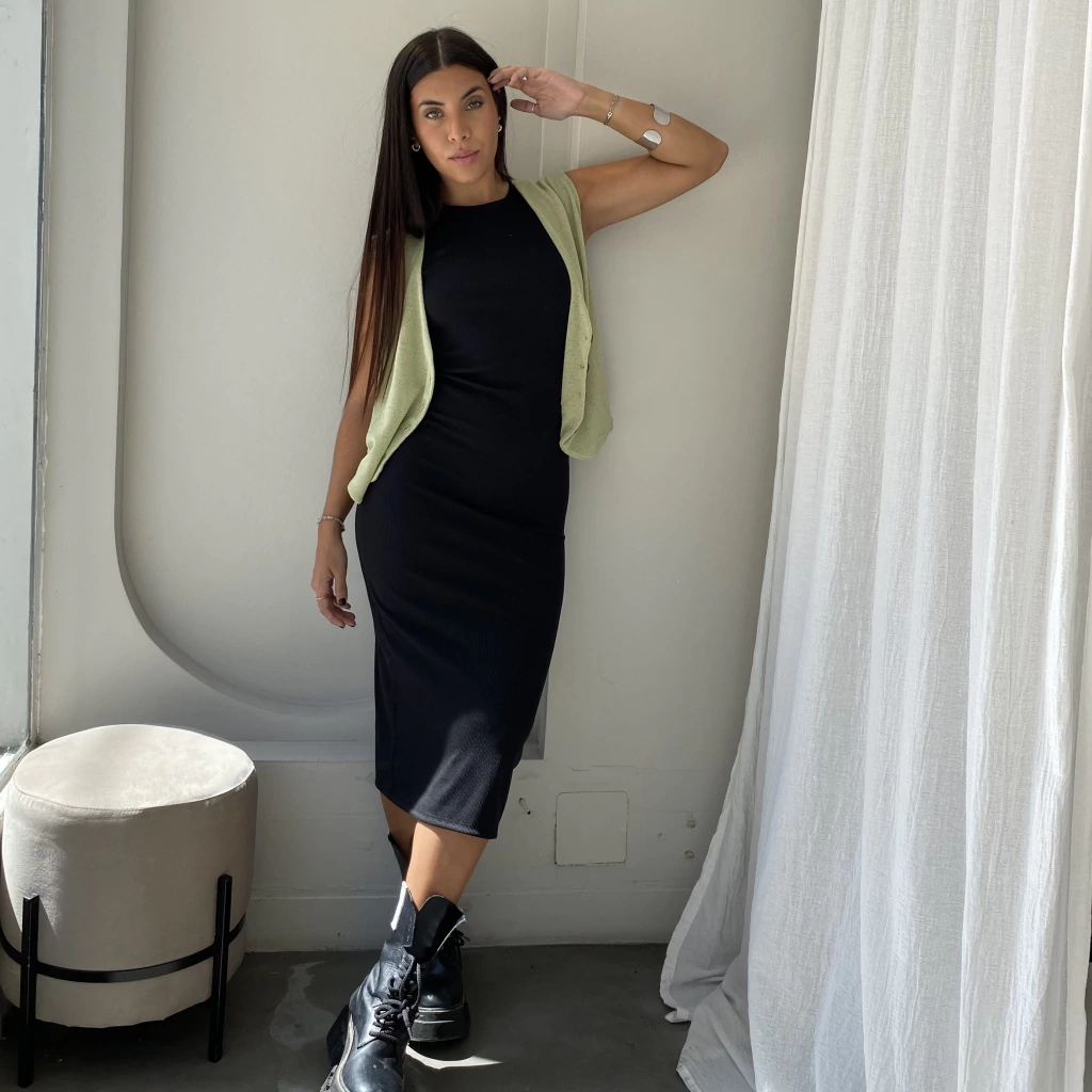 VESTIDO LISO MORLEY