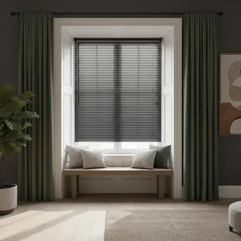 Persiana Horizontal Pvc 1,40x1,30 Preto