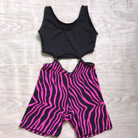 MACAQUINHO ARGOLAS ZEBRA ROSA