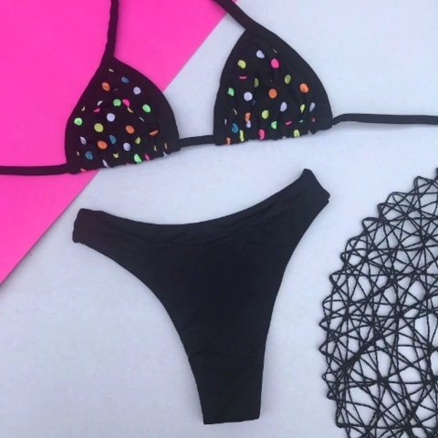 BIQUÍNI POÁ COLORIDO