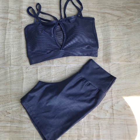 Conjunto Wonder azul