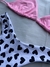 BIQUÍNI coração rosa com branco - comprar online