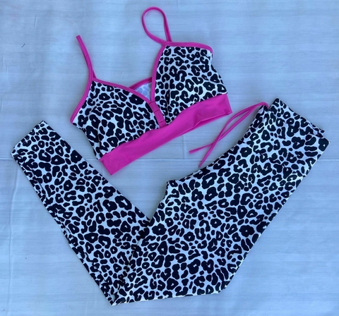 Conjunto onça pink - comprar online