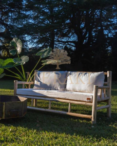 Sillon Cancún Doble - Meraki Diseño Rustico