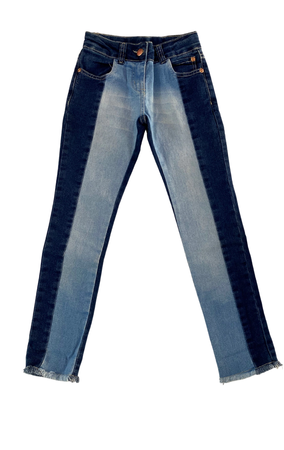COLOR GIRL CALÇA JEANS 2 TONS (06085)