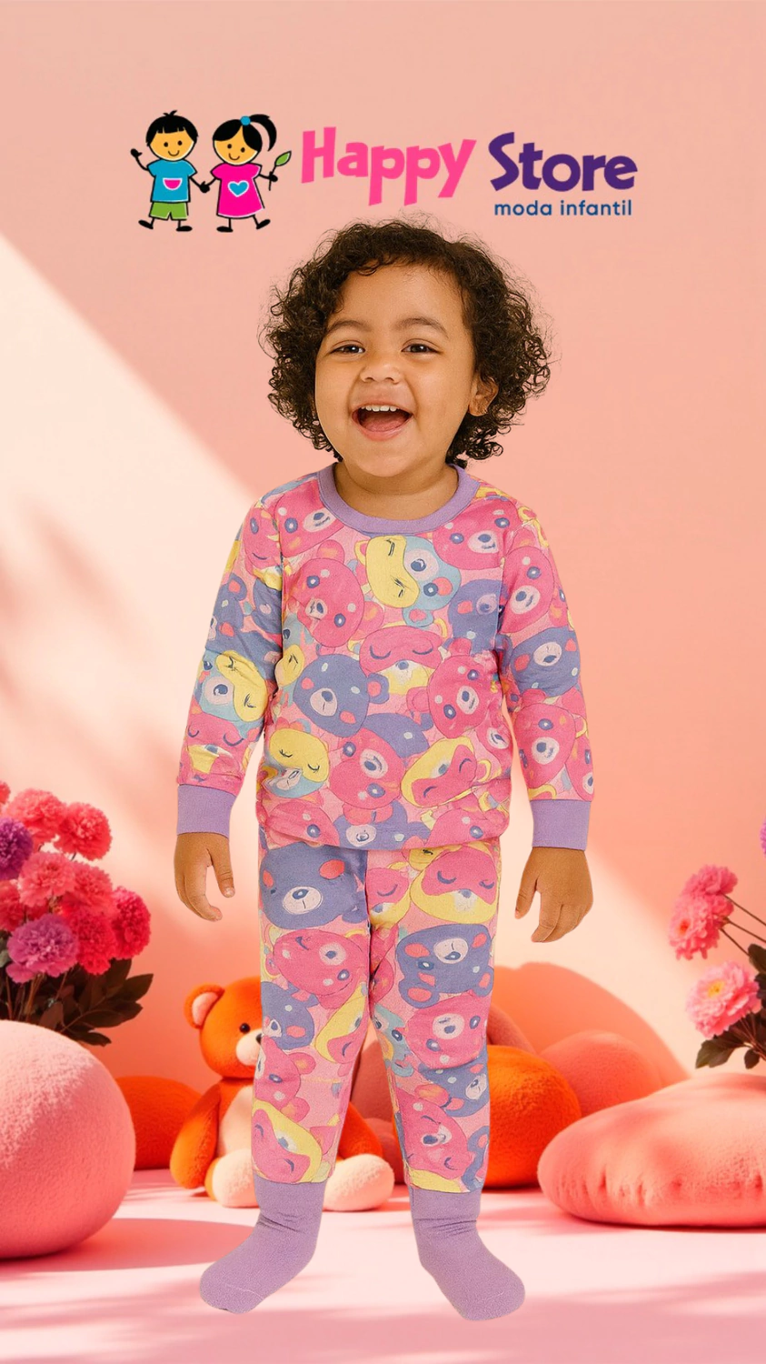 PIJAMA KAMYLUS DE URSINHOS FOFOS (8864)