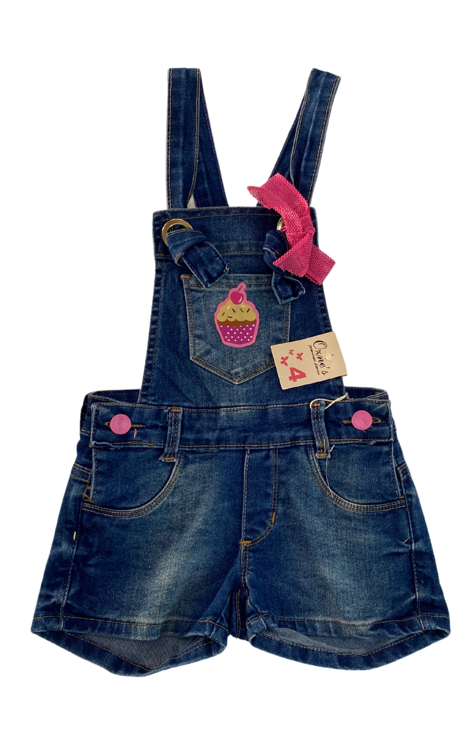 OZNE'S JARDINEIRA JEANS CUPCAKE (06083)