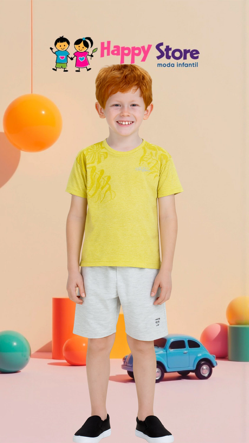 CONJ. ANGERÔ CM GOOD DAYS/ SH MOLETINHO (12965)