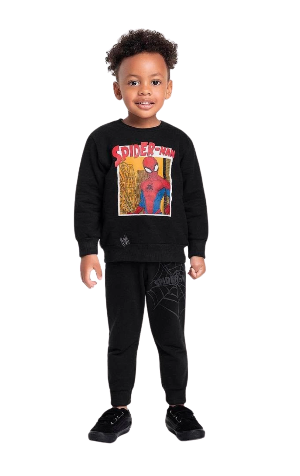 CONJ. FAKINI SPIDER MAN MARVEL/CÇ MOLETOM (13492-13493)