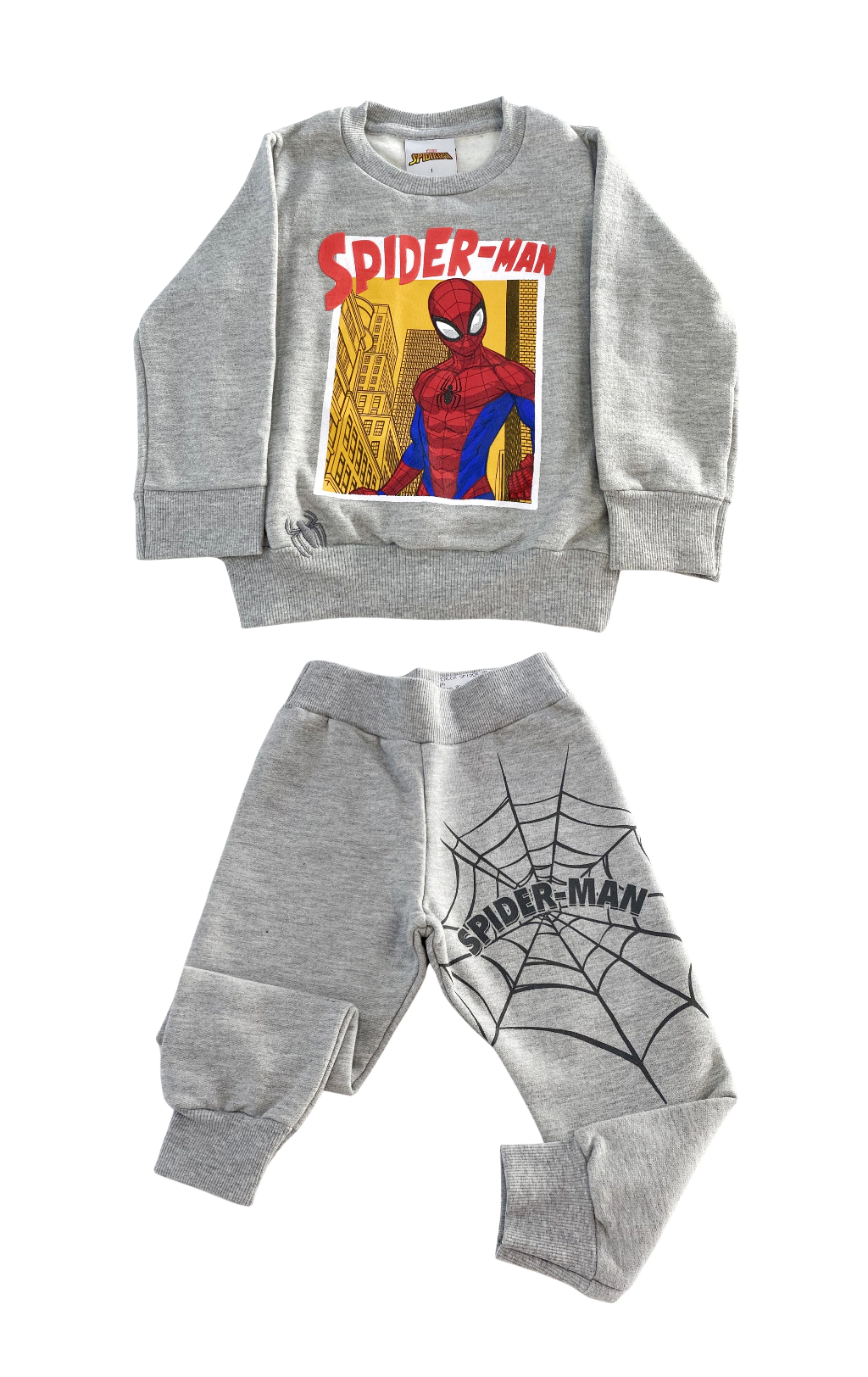 CONJ. FAKINI SPIDER MAN MARVEL/CÇ MOLETOM (13488-13489)
