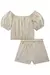CONJ. INFANTI BL BOXY/ SH LINHO LISTRADO (13114) - loja online