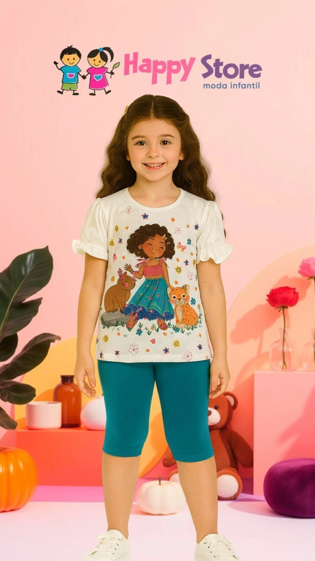 TRIJ. KUKIÊ BL. ENCANTO ALECRIM MALHA / SH CICLISTA (14331)