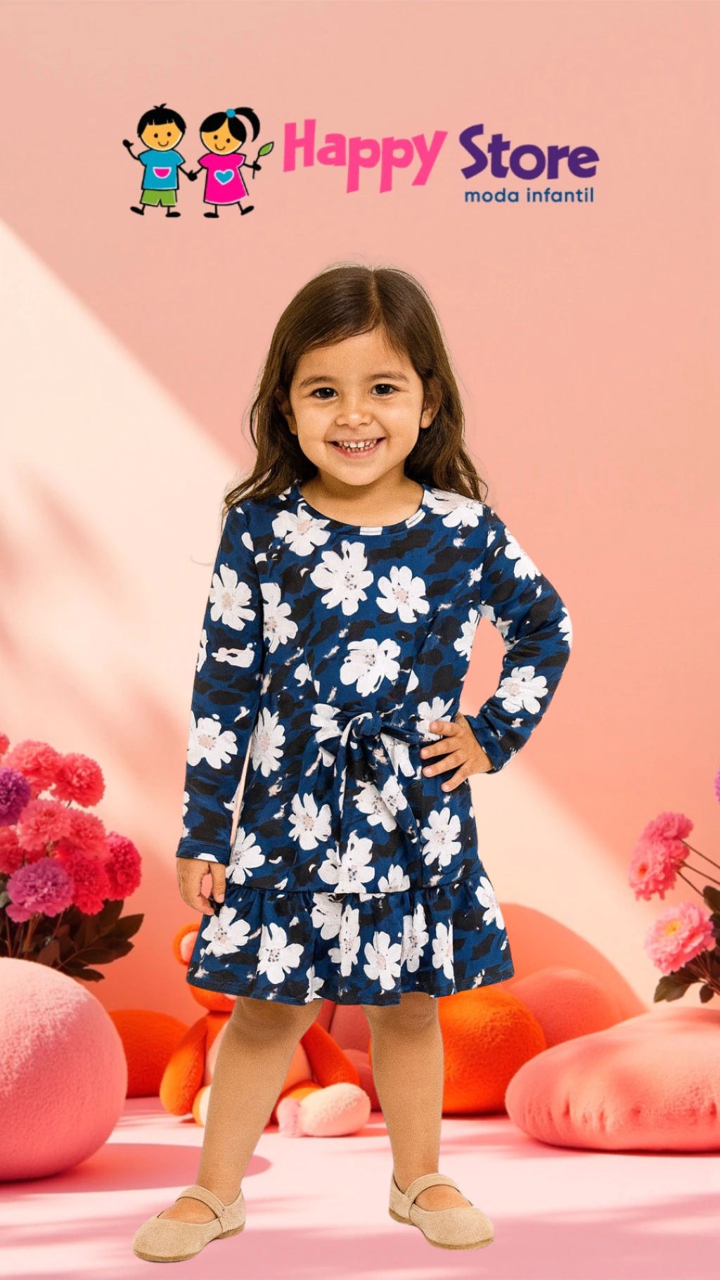 VESTIDO FLY TECH COM AMARRAÇÃO (1774)