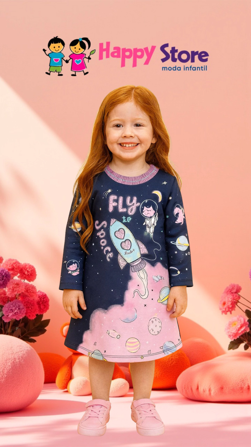 VESTIDO FLYTECH FLY FOGUETE (4327)