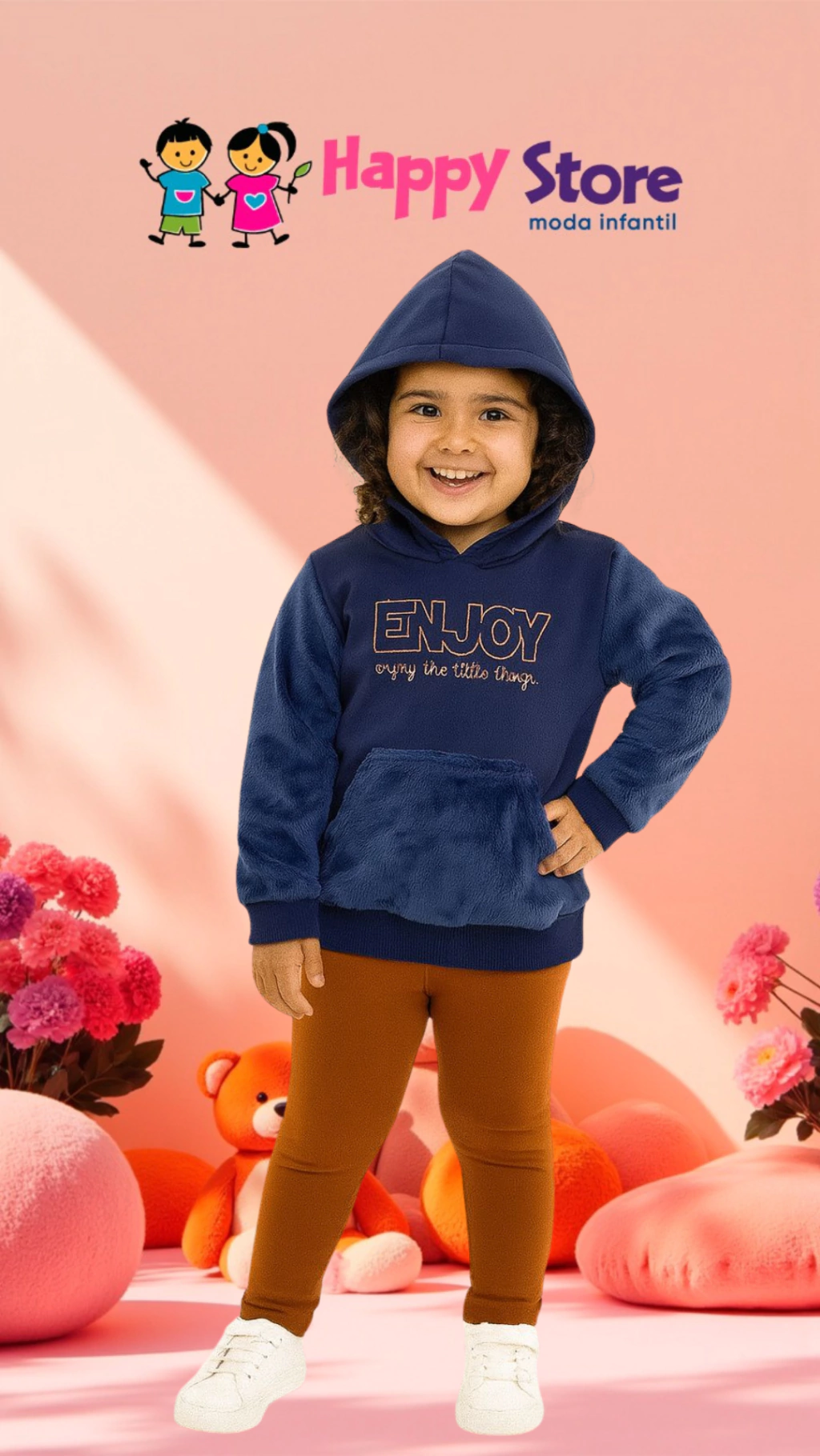 CONJ. ANGERO BLUSA ENJOY PELO/ CÇ LEGGING (13804)