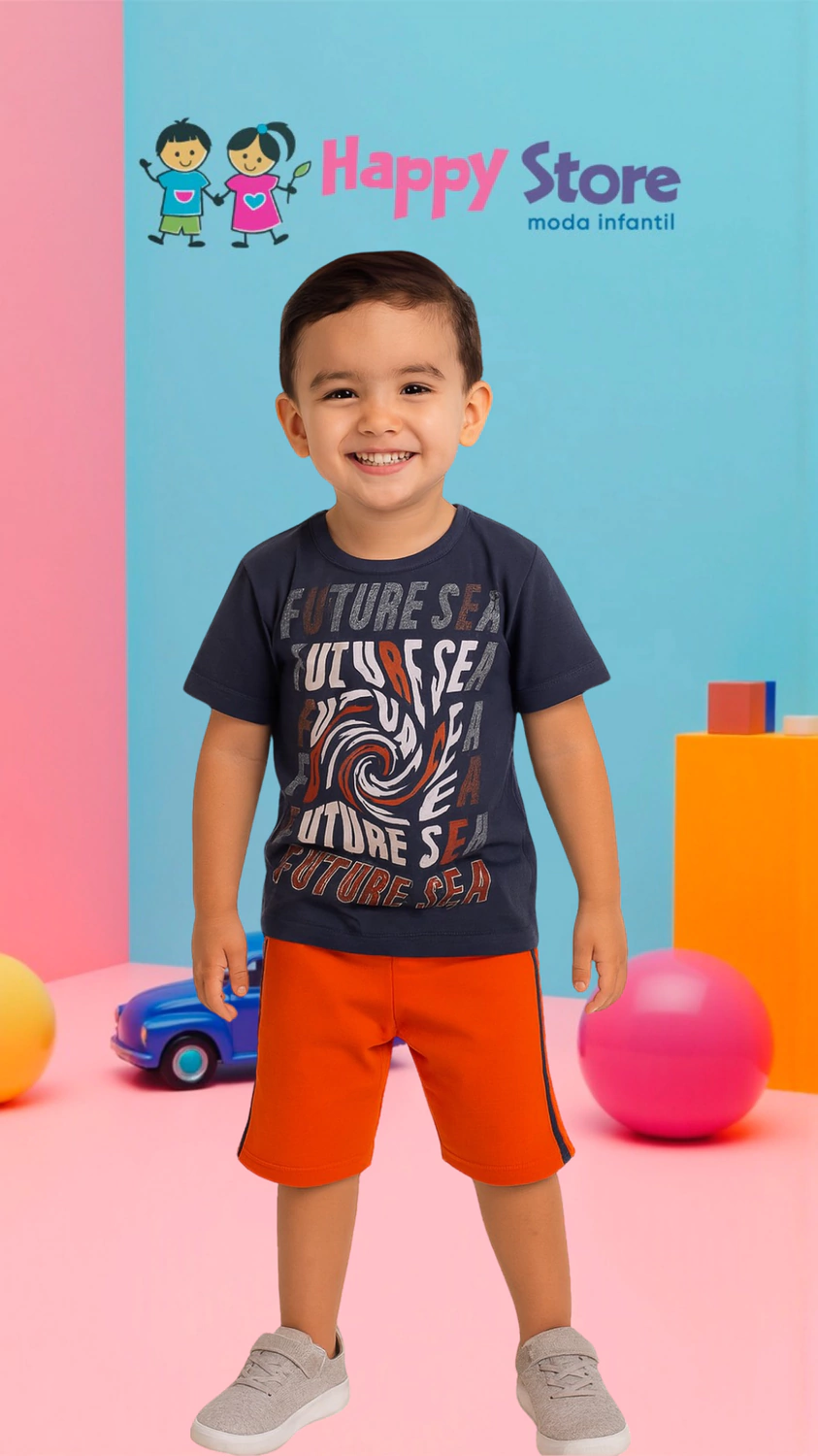 CONJ. BRANDILI BL. FUTURE SEA / SH MOLETINHO (14297)